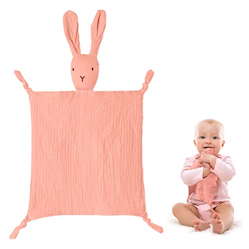 Doudou plat lapin en gaze, seul ou en lot de 3, 6 modèles