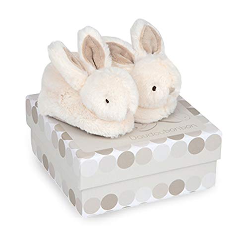 Doudou lapin 16 cm en coffret, 4 coloris