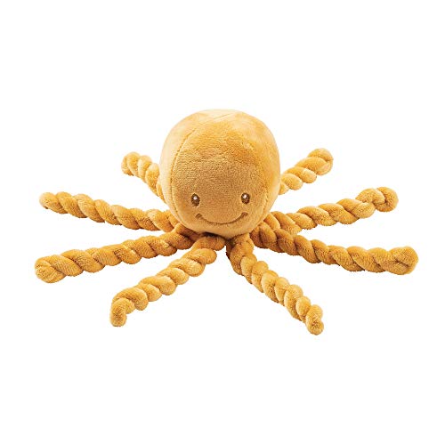 Doudou poulpe en maille, tentacules souples, 8 coloris