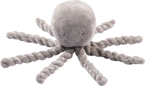 Doudou poulpe en maille, tentacules souples, 8 coloris