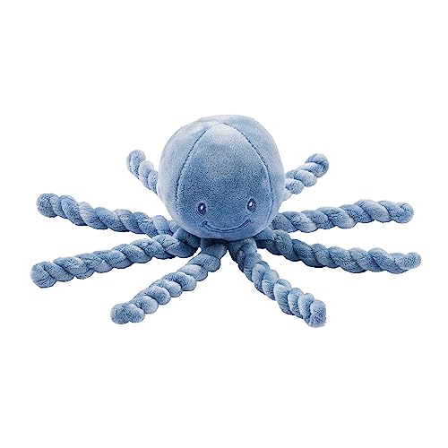 Doudou poulpe en maille, tentacules souples, 8 coloris