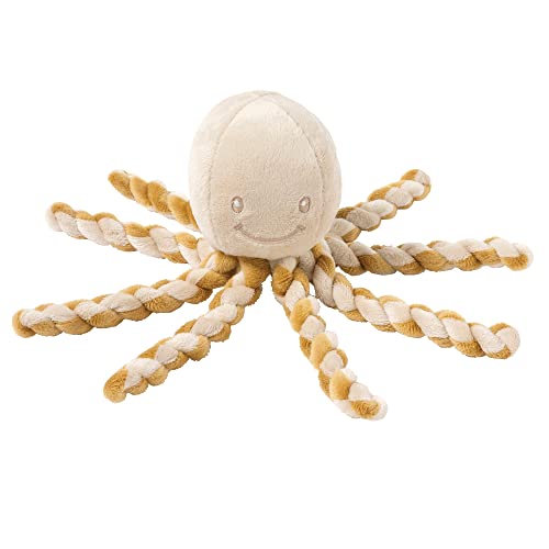 Doudou poulpe en maille, tentacules souples, 8 coloris