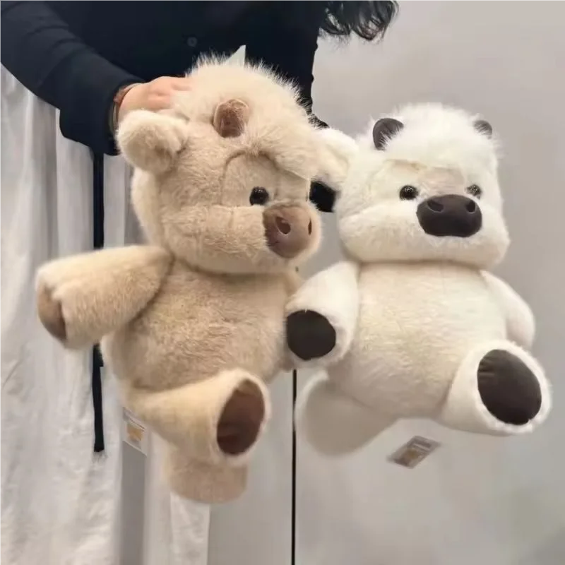 Peluche toute douce à poil ras, 6 modèles
