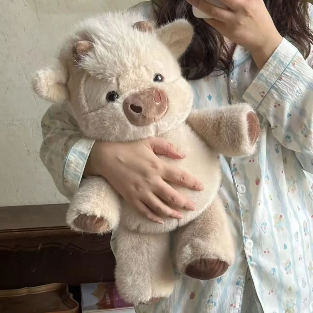 Peluche toute douce à poil ras, 6 modèles