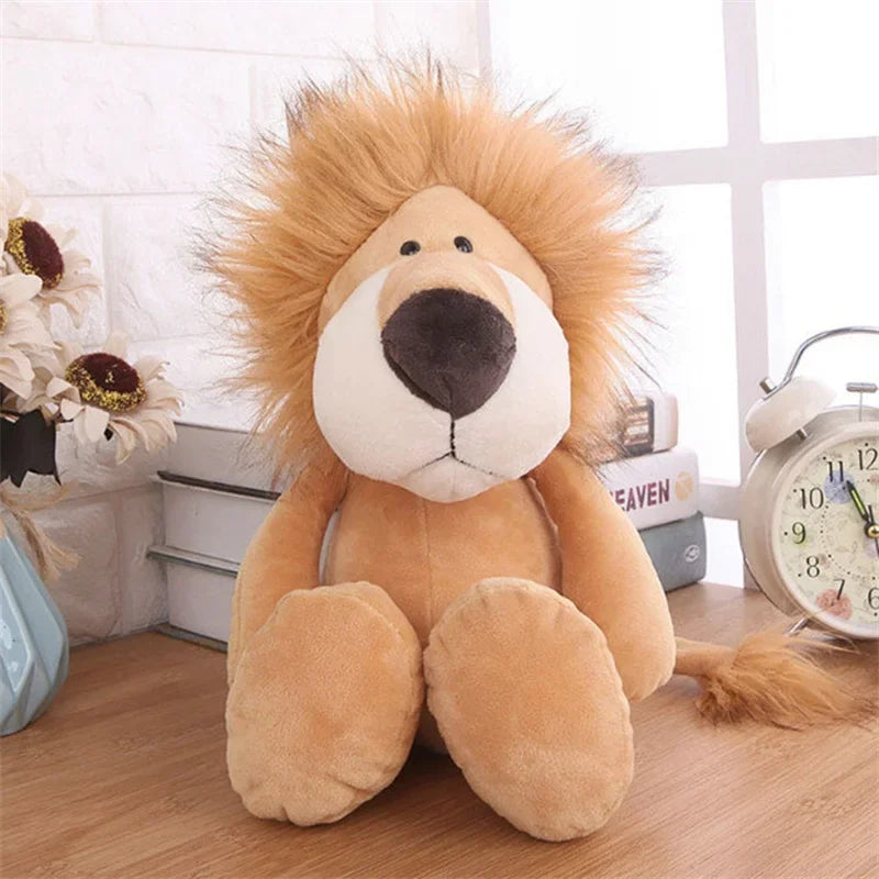 Peluche assise à pattes lestées, 9 animaux